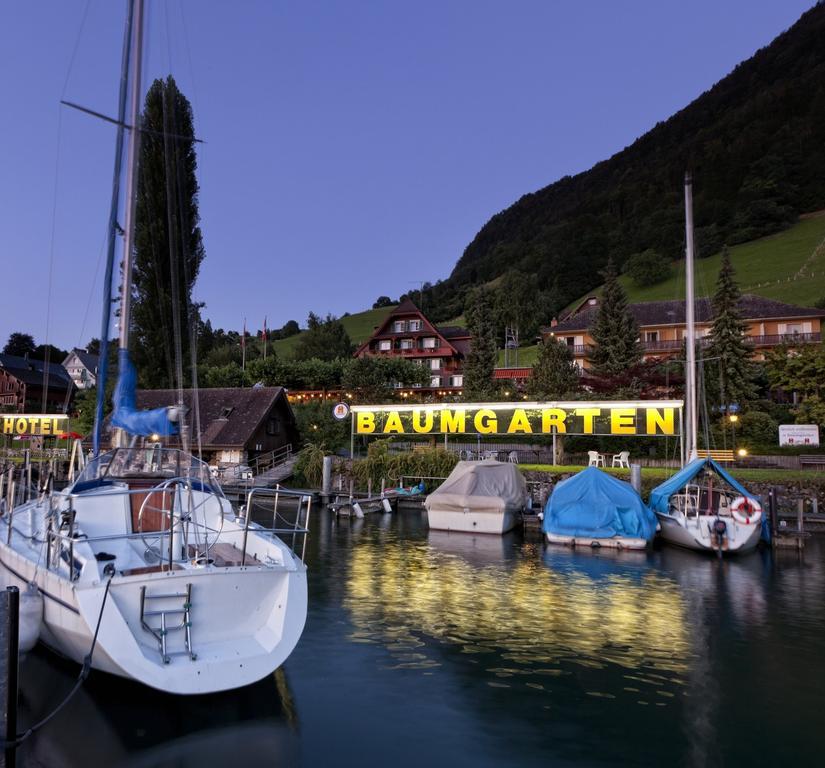 Gastehaus Baumgarten Hotel Kehrsiten Exterior foto
