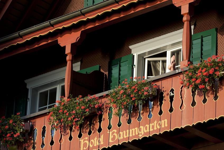 Gastehaus Baumgarten Hotel Kehrsiten Exterior foto